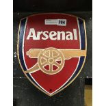 CAST IRON ARSENAL SIGN