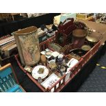 BRIC A BRAC ETC - 2 TRAYS