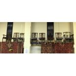 SET OF EIGHT MAHOGANY CHAIRS