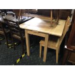 FOLD UP TABLE & TWO CHAIRS
