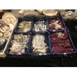 LARGE COLLECTION OF SILVER PLATED CUTLERY