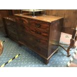 5 DRAWER GEORGIAN CHEST