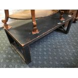 ANTIQUE STYLE GREY COFFEE TABLE