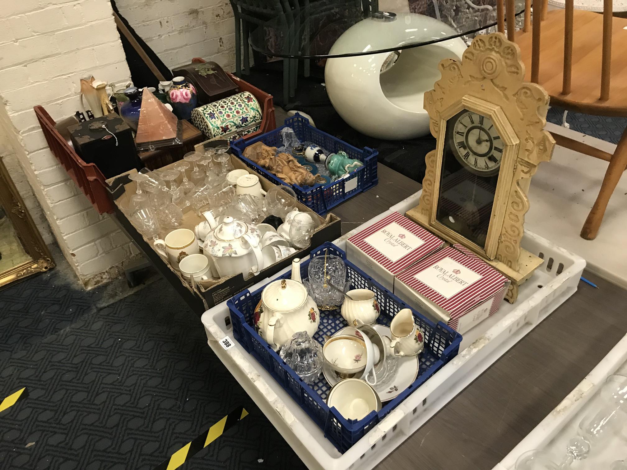 4 TRAYS OF BRIC-A-BRAC