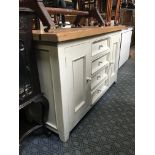 PAINTED SIDEBOARD