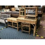 COLLECTION OF BAMBOO FURNITURE