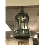 OCTAGONAL CROWN TOP LANTERN