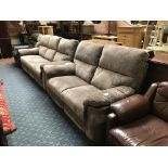 3 & 2 SOFAHOUSE RECLINER SUITE - BROWN