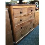 VICTORIAN FIVE DRAWER CHEST