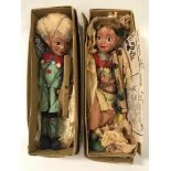 TWO PELHAM PUPPETS - HANSEL & GRETEL