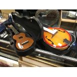 CASED UKULELE & CASED MANDOLIN