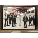 RESERVOIR DOGS FRAMED POSTER