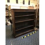 VICTORIAN MAHOGANY BOOKCASE CABINET