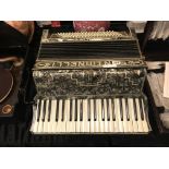 MOTHER OF PEARL ACCORDION BY SANTANLLI ITALIA