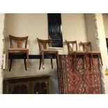 SET OF FOUR CHAIRS