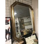 GILT BEVELLED MIRROR