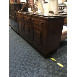 THREE DRAWER SIDEBOARD