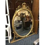 GILT FRAMED MIRROR