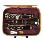 CASED BOOSEY & HAWKES CLARINET