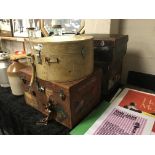 HAT BOX, VANITY CASE & 2 OTHERS