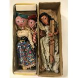 2 BOXED PELHAM PUPPETS