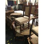 CIRCULAR TABLE & 4 CHAIRS