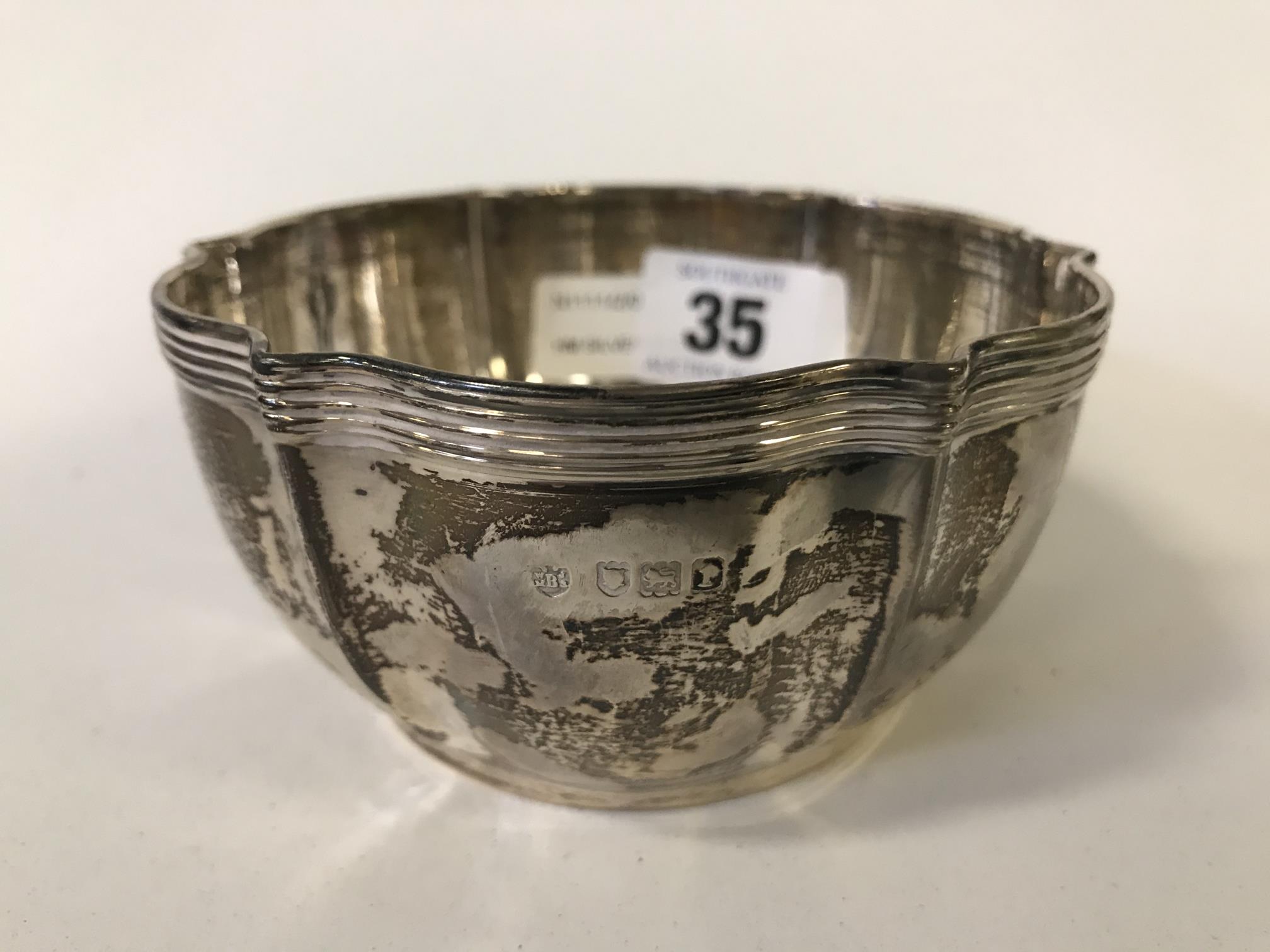 HM SILVER SUGAR BOWL