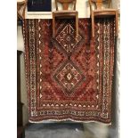 SOUTH WEST PERSIAN QASHQAI CARPET 290CM X 170CM