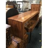 LONG ROSEWOOD COFFEE TABLE