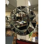 ART DECO STYLE WALL MIRROR