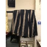PAIR OF LINED CURTAINS