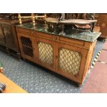 MARBLE TOP SIDEBOARD