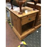 PINE BEDSIDE CABINET