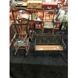 FOUR DOLLS CHAIRS