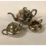 CHINESE SILVER TEASET