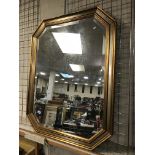 GILT FRAMED MIRROR