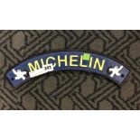 CAST IRON CURVED MICHELIN SIGN