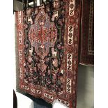 NORTH WEST PERSIAN NAHAWAND CARPET 312CM X 180CM