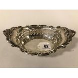 GORHAM STERLING SILVER SHAPED BOWL