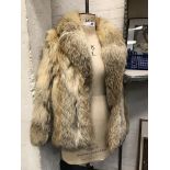 LADIES ARCTIC FOX FUR JACKET