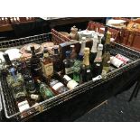 LARGE QTY OF ALCOHOL INCL. SINGLE MALT WHISKY & OTHER INTERESTING BOTTLES