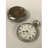 W.W KEMP & SONS BRISTOL EARLY POCKET WATCH - WORKING