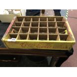 COCA COLA SECTION WOOD CRATE