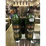 3 BOTTLES OF GLENFIDDICH SINGLE MALT WHISKY