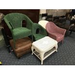 QTY LLOYD LOOM STYLE CHAIRS