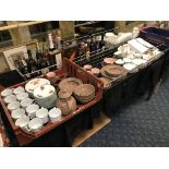 VARIOUS NAMED CHINA - 2 TRAYS