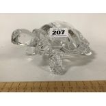 WATERFORD CRYSTAL TORTOISE (BOXED)