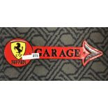 CAST IRON FERRARI WORKSHOP SIGN