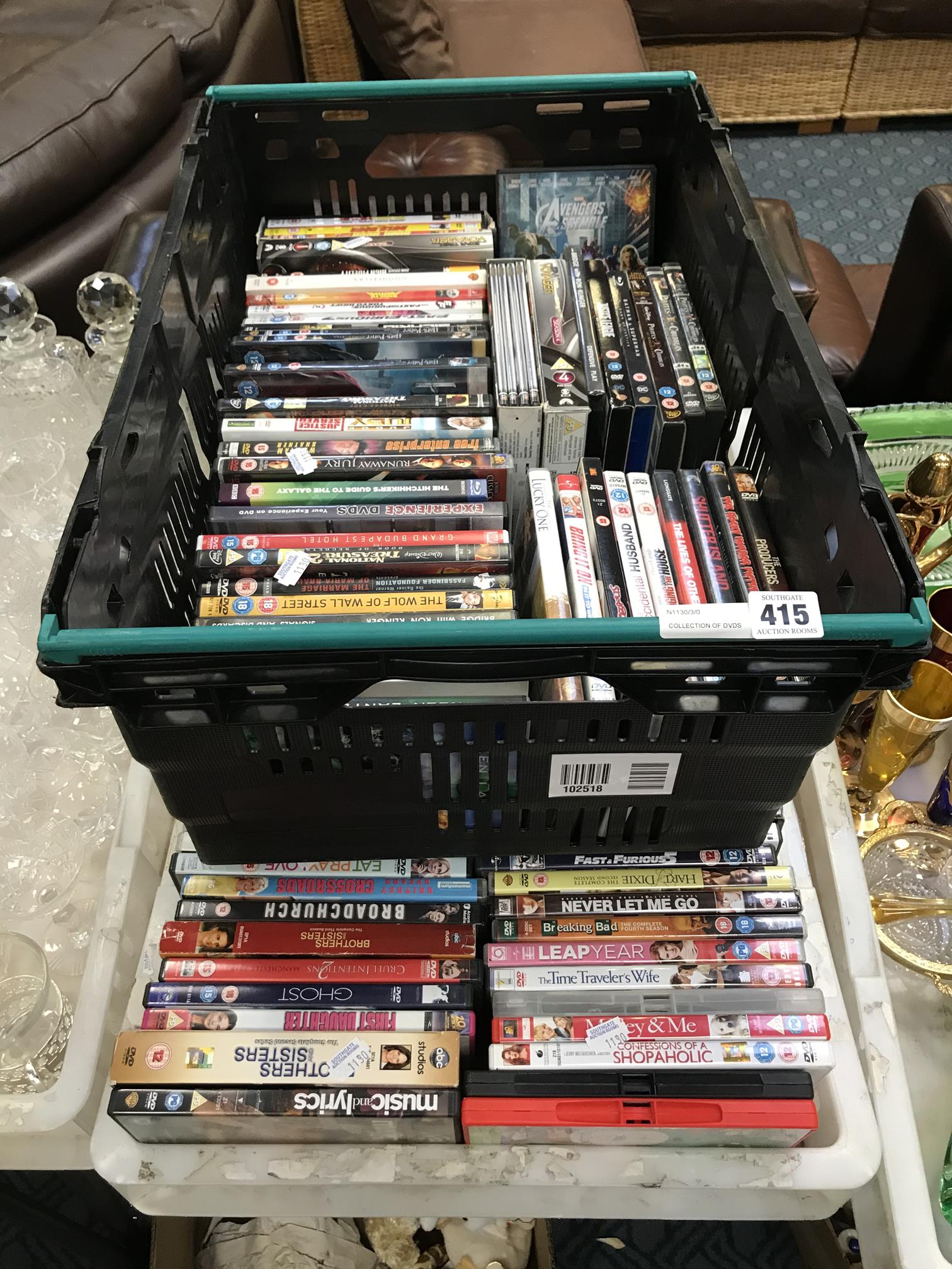 COLLECTION OF DVDS