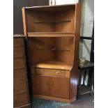 G-PLAN TEAK CORNER CABINET